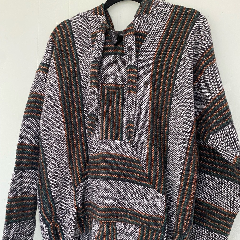 BAJA JACKET HANDMADE THREADED SWEATSHIRT